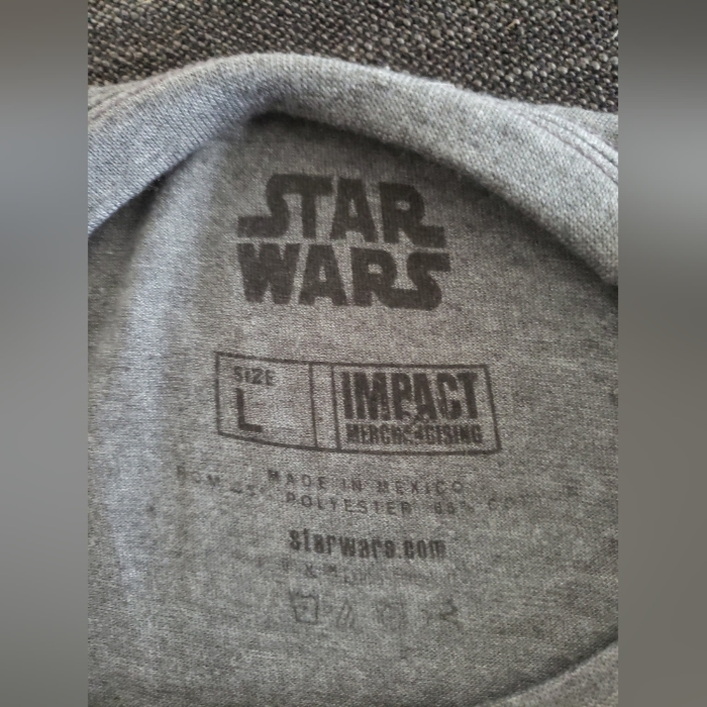 Impact The Mandalorion Baby Yoda Tshirt Grey L - Picture 4 of 4